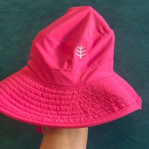 Coolibar Pink Bucket Hat